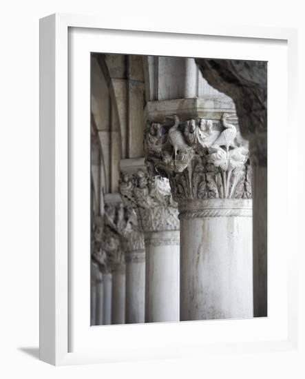 Columns of the Doge's Palace-Tom Grill-Framed Photographic Print