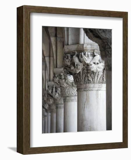 Columns of the Doge's Palace-Tom Grill-Framed Photographic Print