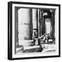 Columns of the Great Temple of Sethos I, Abydos, Egypt, 1905-Underwood & Underwood-Framed Photographic Print