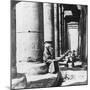 Columns of the Great Temple of Sethos I, Abydos, Egypt, 1905-Underwood & Underwood-Mounted Photographic Print
