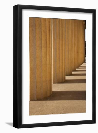 Columns of the Parthenon, Centennial Park, Nashville, Tennessee-Joseph Sohm-Framed Photographic Print