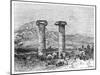 Columns of the Temple of Cybele, Sardes (Sardi), Turkey, 1895-null-Mounted Giclee Print