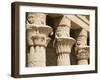 Columns of the Temple of Philae, UNESCO World Heritage Site, Nubia, Egypt, North Africa, Africa-Olivieri Oliviero-Framed Photographic Print