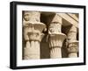 Columns of the Temple of Philae, UNESCO World Heritage Site, Nubia, Egypt, North Africa, Africa-Olivieri Oliviero-Framed Photographic Print