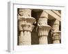 Columns of the Temple of Philae, UNESCO World Heritage Site, Nubia, Egypt, North Africa, Africa-Olivieri Oliviero-Framed Photographic Print