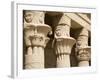 Columns of the Temple of Philae, UNESCO World Heritage Site, Nubia, Egypt, North Africa, Africa-Olivieri Oliviero-Framed Photographic Print