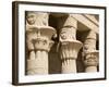 Columns of the Temple of Philae, UNESCO World Heritage Site, Nubia, Egypt, North Africa, Africa-Olivieri Oliviero-Framed Photographic Print