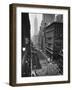 Columns of US Soldiers Marching Independence Day Parade Up 5th Avenue-Andreas Feininger-Framed Photographic Print