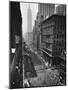 Columns of US Soldiers Marching Independence Day Parade Up 5th Avenue-Andreas Feininger-Mounted Photographic Print