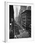 Columns of US Soldiers Marching Independence Day Parade Up 5th Avenue-Andreas Feininger-Framed Photographic Print