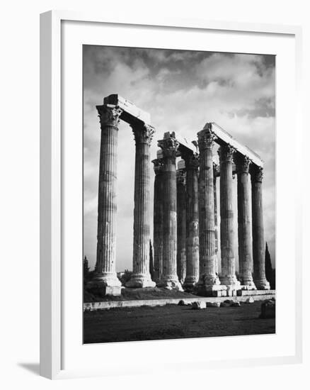 Columns with Corinthian Capitals-null-Framed Photographic Print
