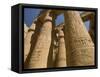 Columns with Hieroglyphs at Karnak Temple-Bob Krist-Framed Stretched Canvas