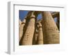 Columns with Hieroglyphs at Karnak Temple-Bob Krist-Framed Photographic Print