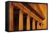 Columns-null-Framed Stretched Canvas