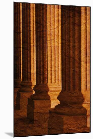 Columns-null-Mounted Photographic Print