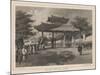 Com: Perry's Visit to Shui, Lew Chew, 1855-Wilhelm Joseph Heine-Mounted Giclee Print