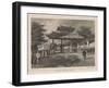 Com: Perry's Visit to Shui, Lew Chew, 1855-Wilhelm Joseph Heine-Framed Giclee Print