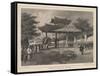 Com: Perry's Visit to Shui, Lew Chew, 1855-Wilhelm Joseph Heine-Framed Stretched Canvas