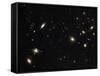 Coma Cluster of Galaxies-Stocktrek Images-Framed Stretched Canvas