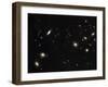 Coma Cluster of Galaxies-Stocktrek Images-Framed Photographic Print