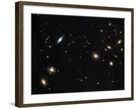 Coma Cluster of Galaxies-Stocktrek Images-Framed Photographic Print