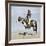 Comanche Brave on Horseback, 1800s-null-Framed Giclee Print