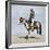 Comanche Brave on Horseback, 1800s-null-Framed Giclee Print