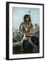 Comanche Brave-null-Framed Art Print