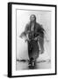 Comanche Chief Quanah Parker Photograph-Lantern Press-Framed Art Print