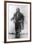 Comanche Chief Quanah Parker Photograph-Lantern Press-Framed Art Print