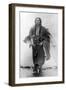 Comanche Chief Quanah Parker Photograph-Lantern Press-Framed Art Print