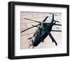 Comanche reconnaissance helicopter-null-Framed Art Print