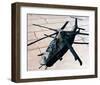 Comanche reconnaissance helicopter-null-Framed Art Print