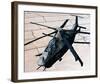 Comanche reconnaissance helicopter-null-Framed Art Print