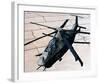 Comanche reconnaissance helicopter-null-Framed Art Print