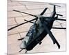 Comanche reconnaissance helicopter-null-Mounted Art Print