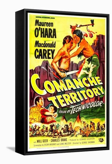 Comanche Territory-null-Framed Stretched Canvas