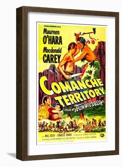 Comanche Territory-null-Framed Art Print