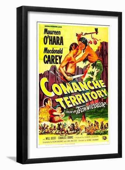 Comanche Territory-null-Framed Art Print