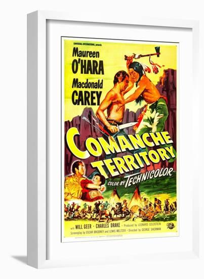 Comanche Territory-null-Framed Art Print