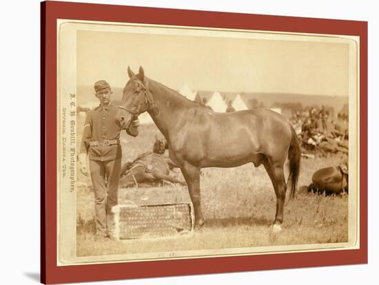 Comanche-John C. H. Grabill-Stretched Canvas