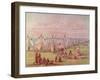 Comanchee Village-George Catlin-Framed Giclee Print