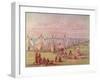 Comanchee Village-George Catlin-Framed Giclee Print