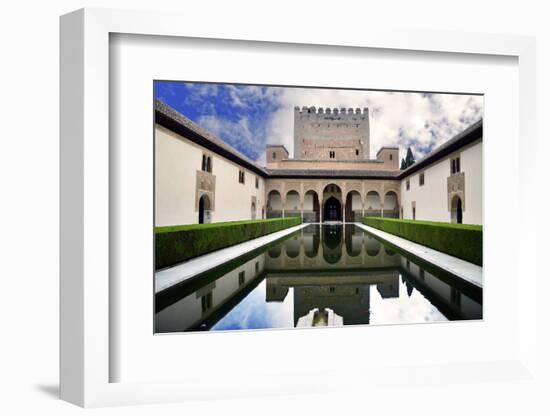 Comares, Palacio Nazaries Alhambra Granada, Spain-Neftali-Framed Photographic Print