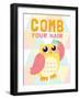 Comb your Hair-SD Graphics Studio-Framed Art Print