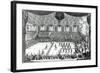 Combat a la Barriere-Jacques Callot-Framed Giclee Print