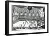 Combat a la Barriere-Jacques Callot-Framed Giclee Print