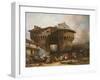 Combat at Porte Pannessac in 1562, C.1833-Julien-michel Gue-Framed Giclee Print