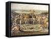 Combat Between Horatii and Curiatii-Giuseppe Cesari-Framed Stretched Canvas