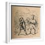 'Combat between the Horatii and Curiatii', 1852-John Leech-Framed Giclee Print